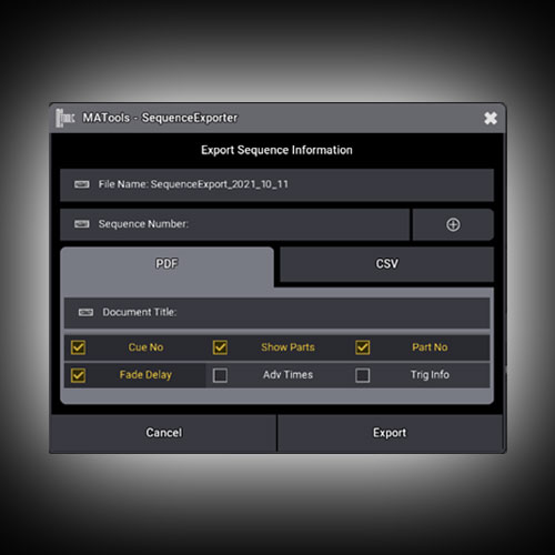 Patch Exporter