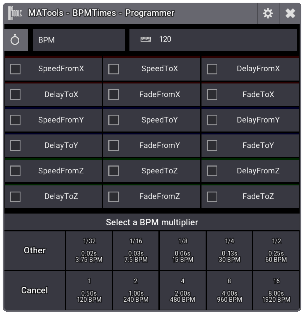 Recipe Dialog