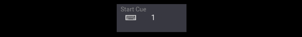 Sequence Start Cue